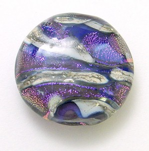 Celestial Series Bead in Deep Blues