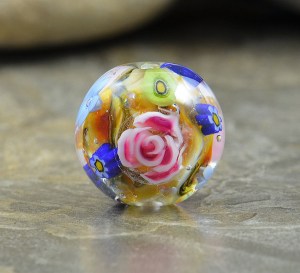 Avonlea - round focal bead