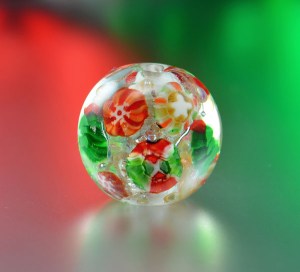 HOLIDAY SPARKLE - bead focal