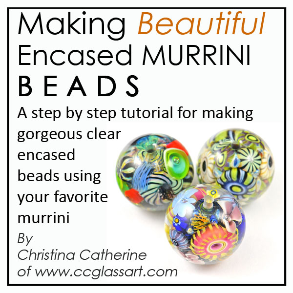 Making Beautiful Encaesd Murrini Beads Tutorial