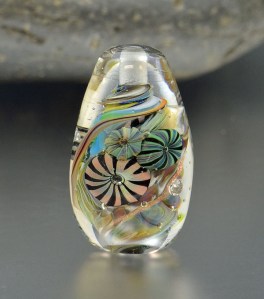 LEO CARRILLO - lampwork focal bead