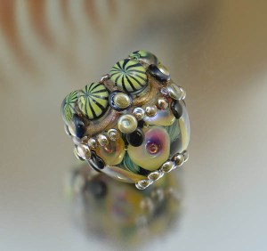 Starlight Crown - ornate focal bead