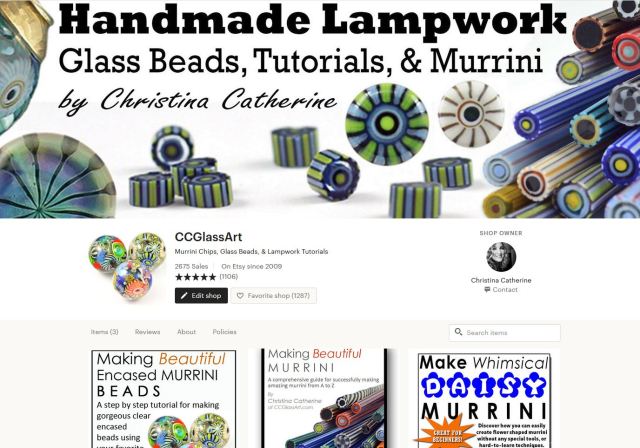 buy ccglass art murrini tutorials and lampwork beads
